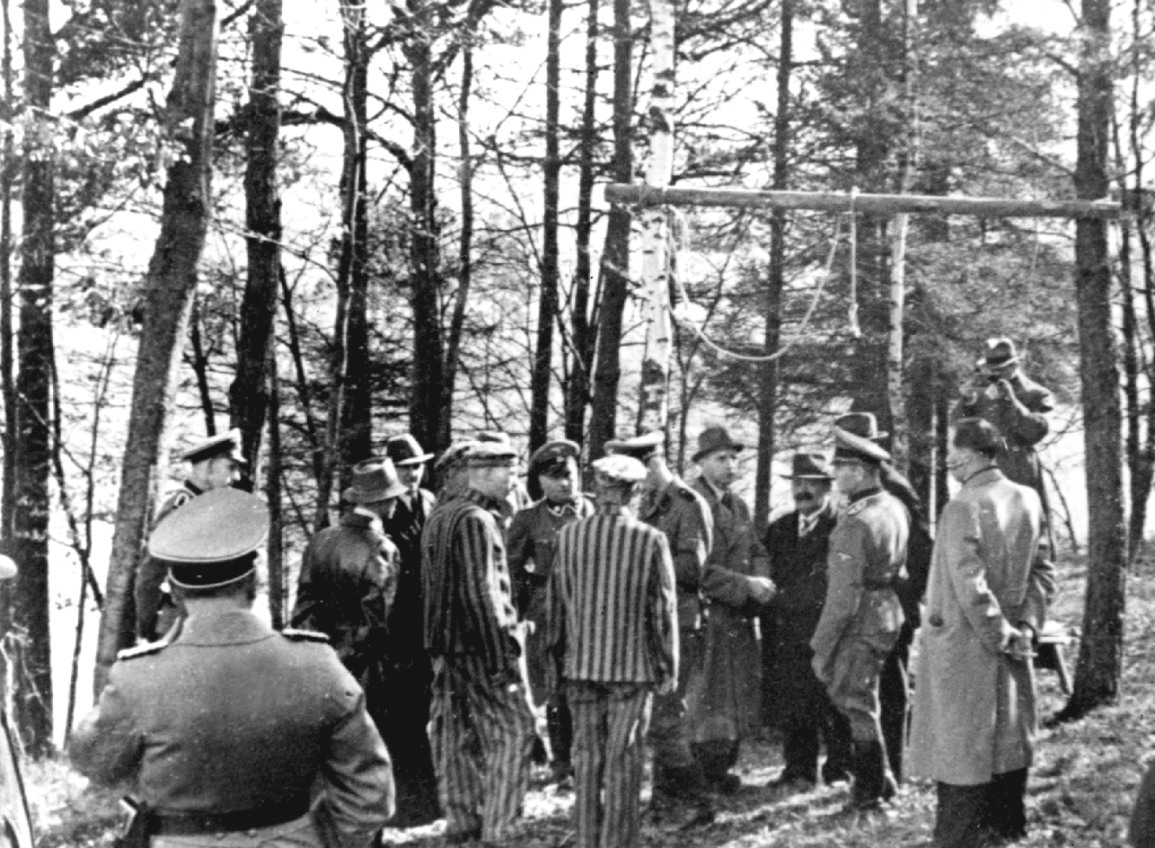 Exekution des polnischen Zwangsarbeiters Julian Majka