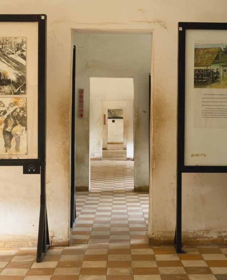 Innenansicht des Tuol Sleng Museums
