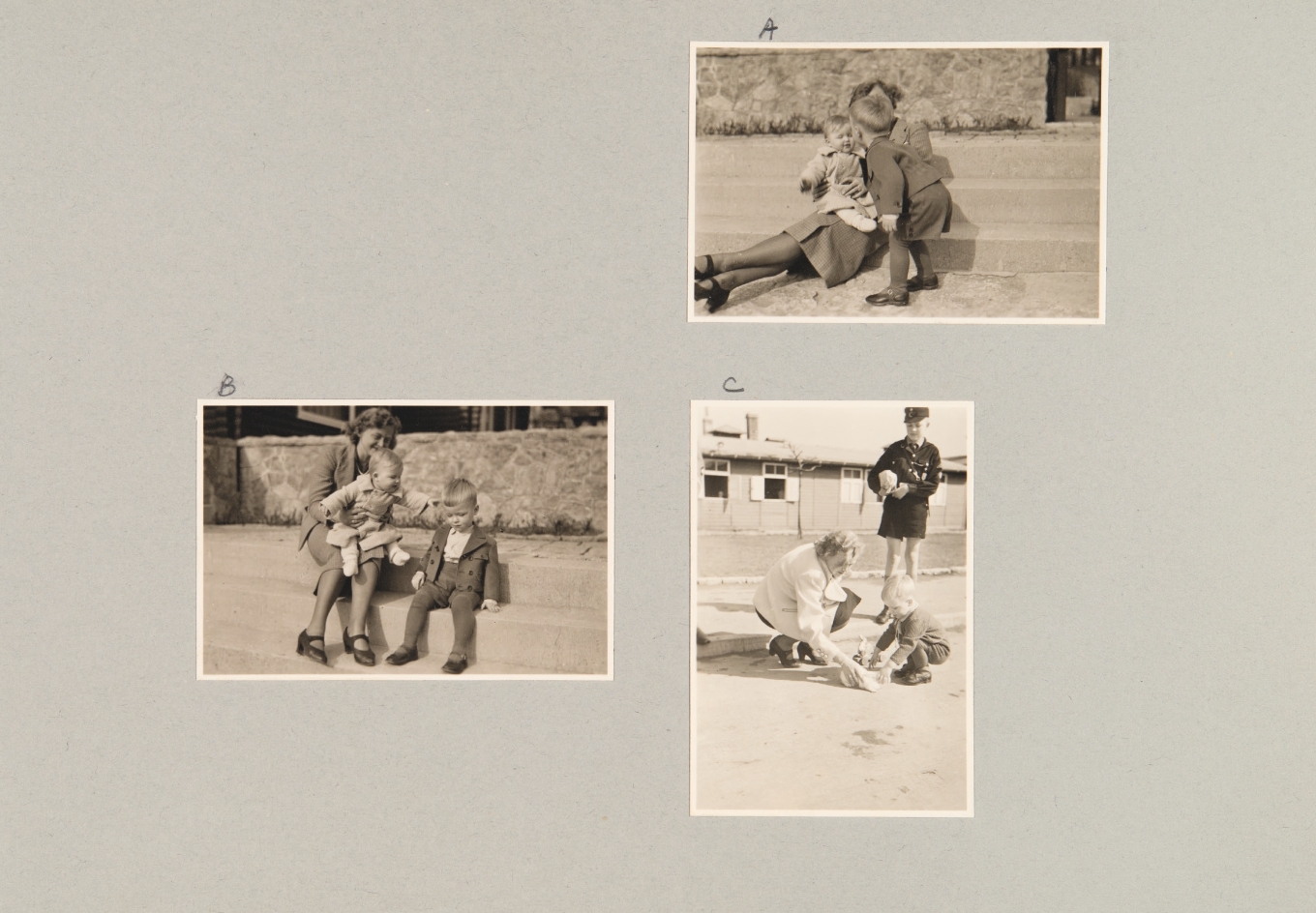 Ausschnitt aus Fotoalbum