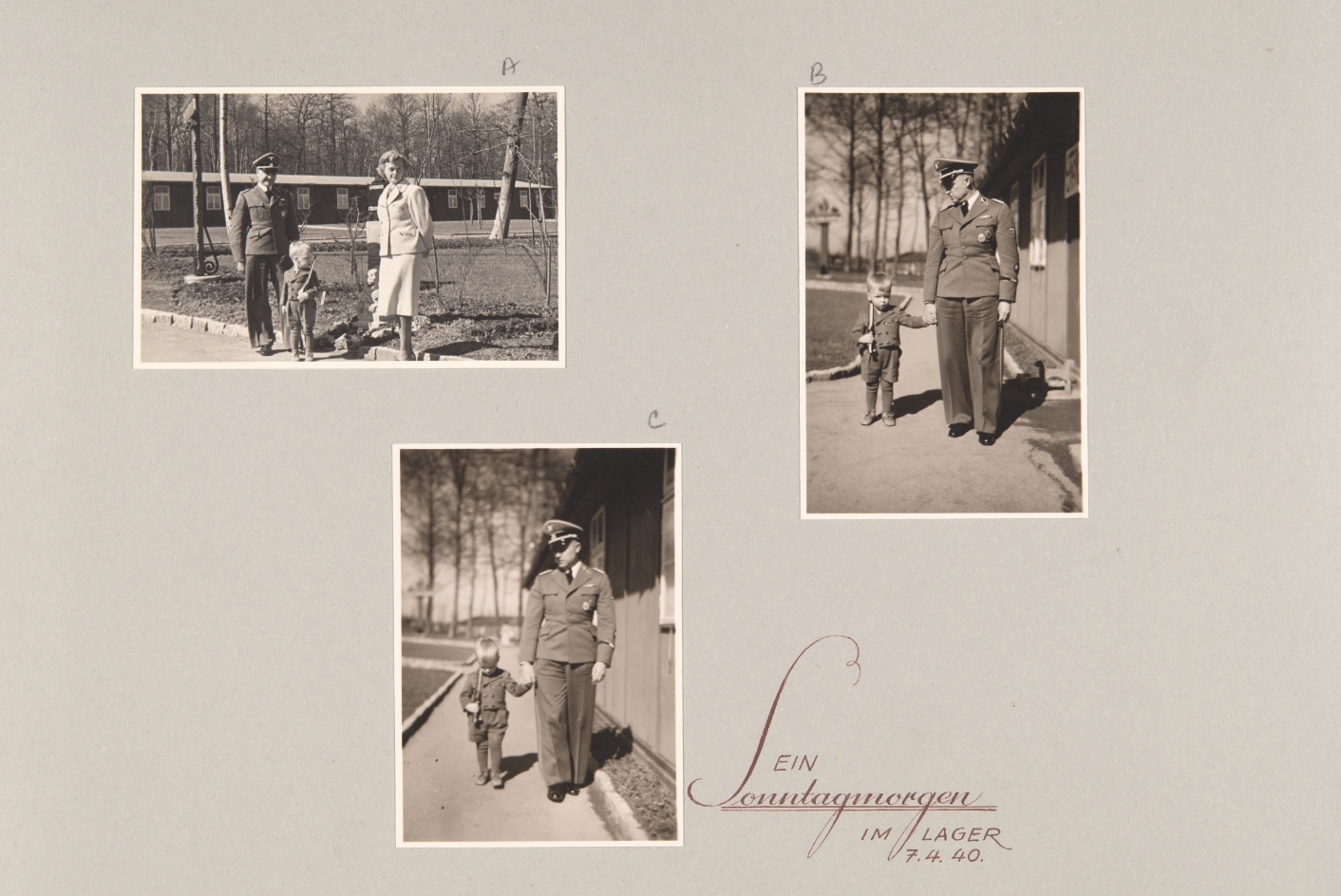 Ausschnitt aus Fotoalbum der Kochs