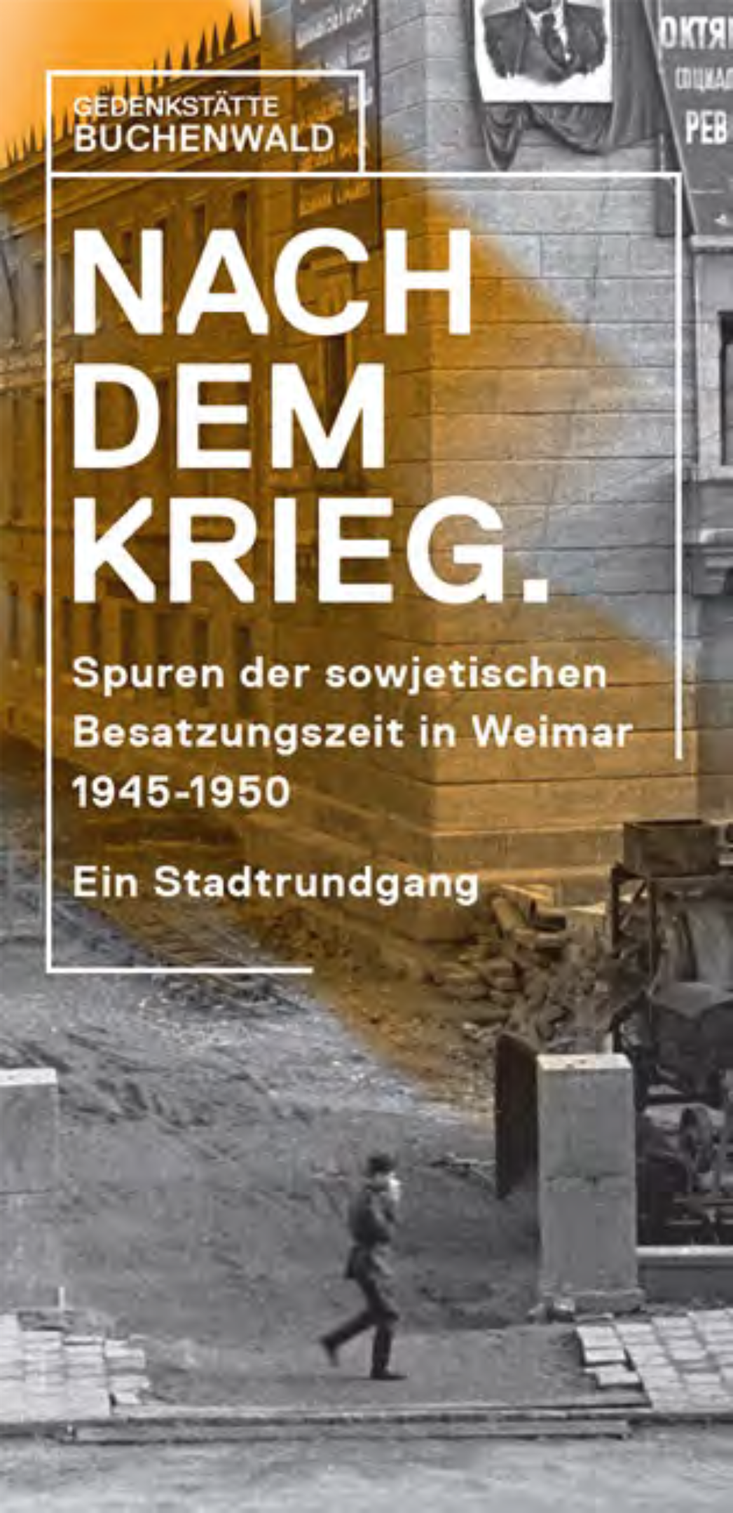 Cover der Stadtrundgangs-Broschüre "Nach dem Krieg"