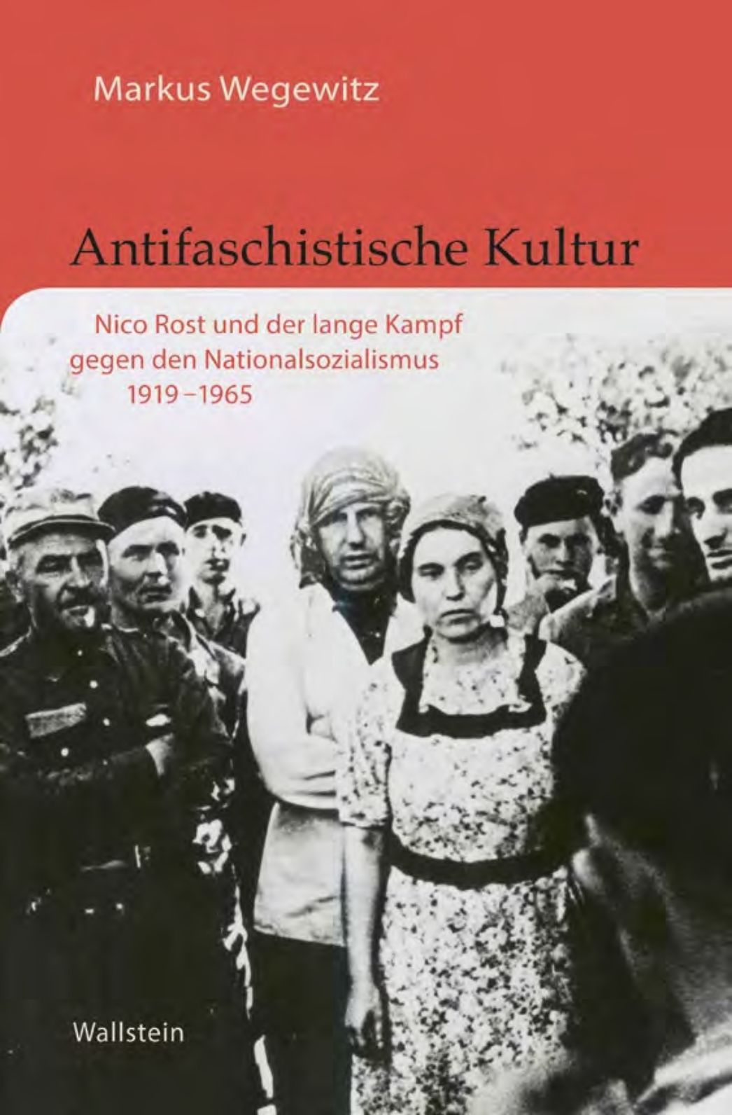 Buchcover "Antifaschistische Kultur"