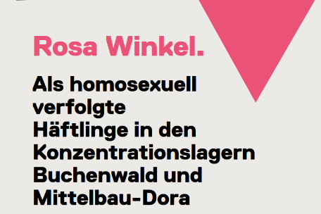 Rosa Winkel - Buchcover