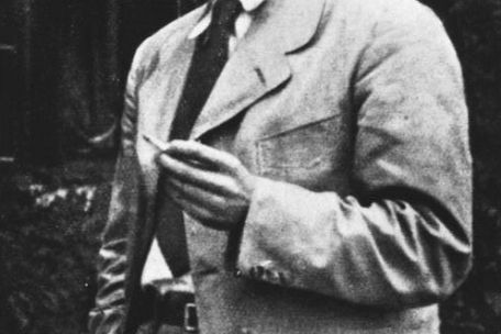 Private photo of Dietrich Bonhoeffer standing 