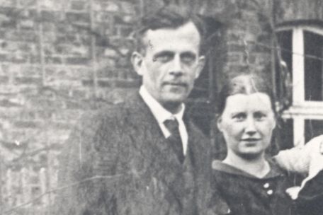 Fotoaufnahme der Familie Schneider, April 1934