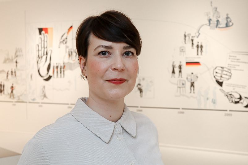 Portraitaufnahme von Karoline Wirth