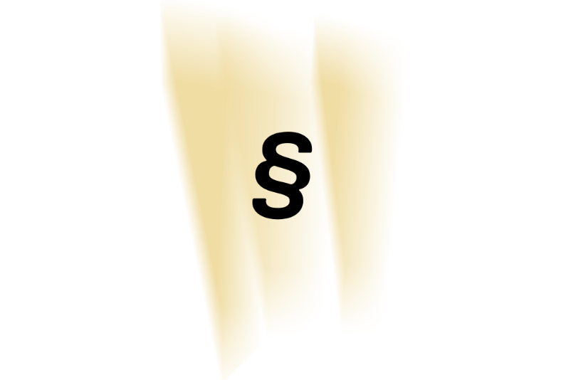 A paragraph symbol in front of three blurred strokes